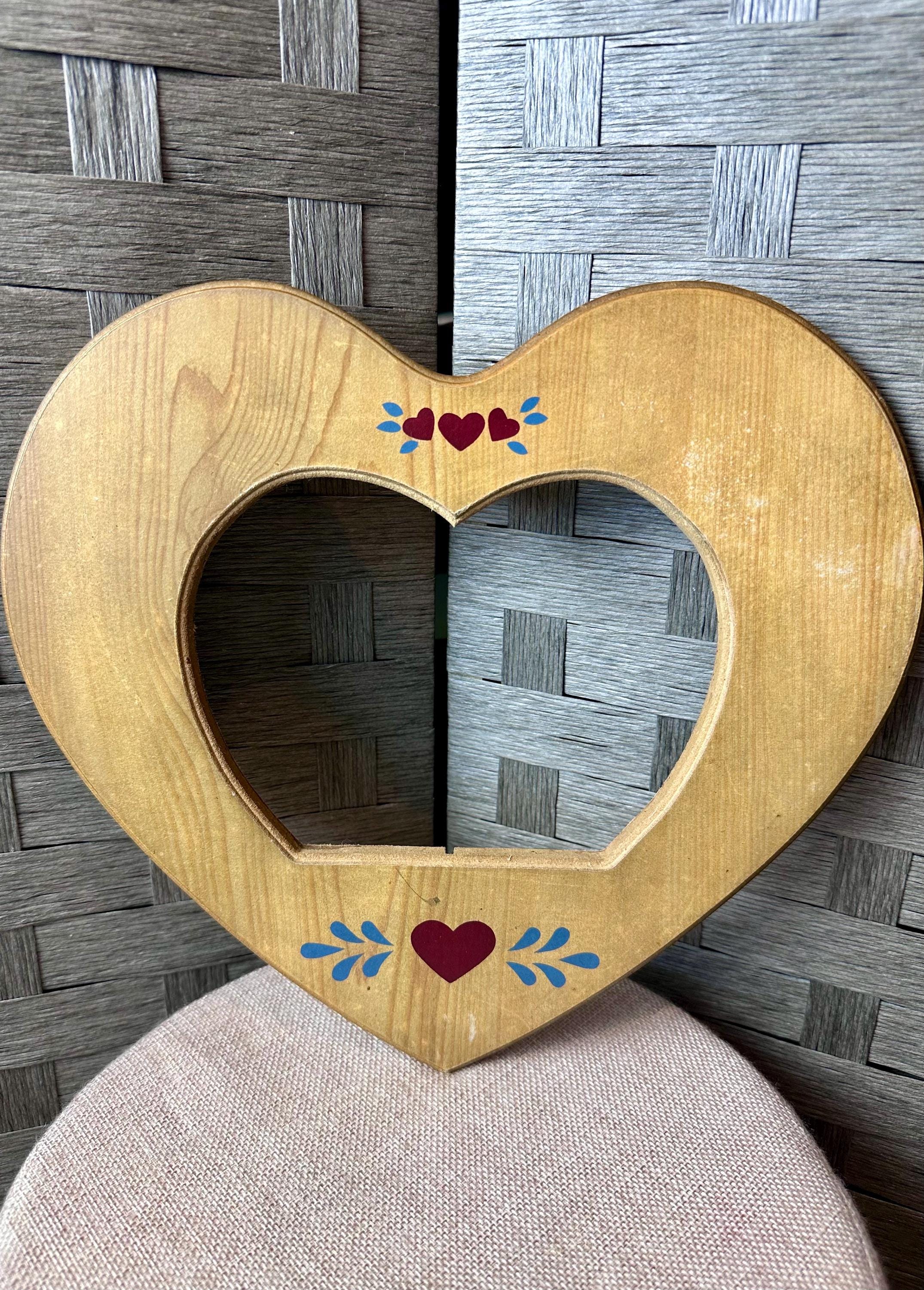 Coeur en Osier Gris pas cher,20 cm, déco naturelle mariage