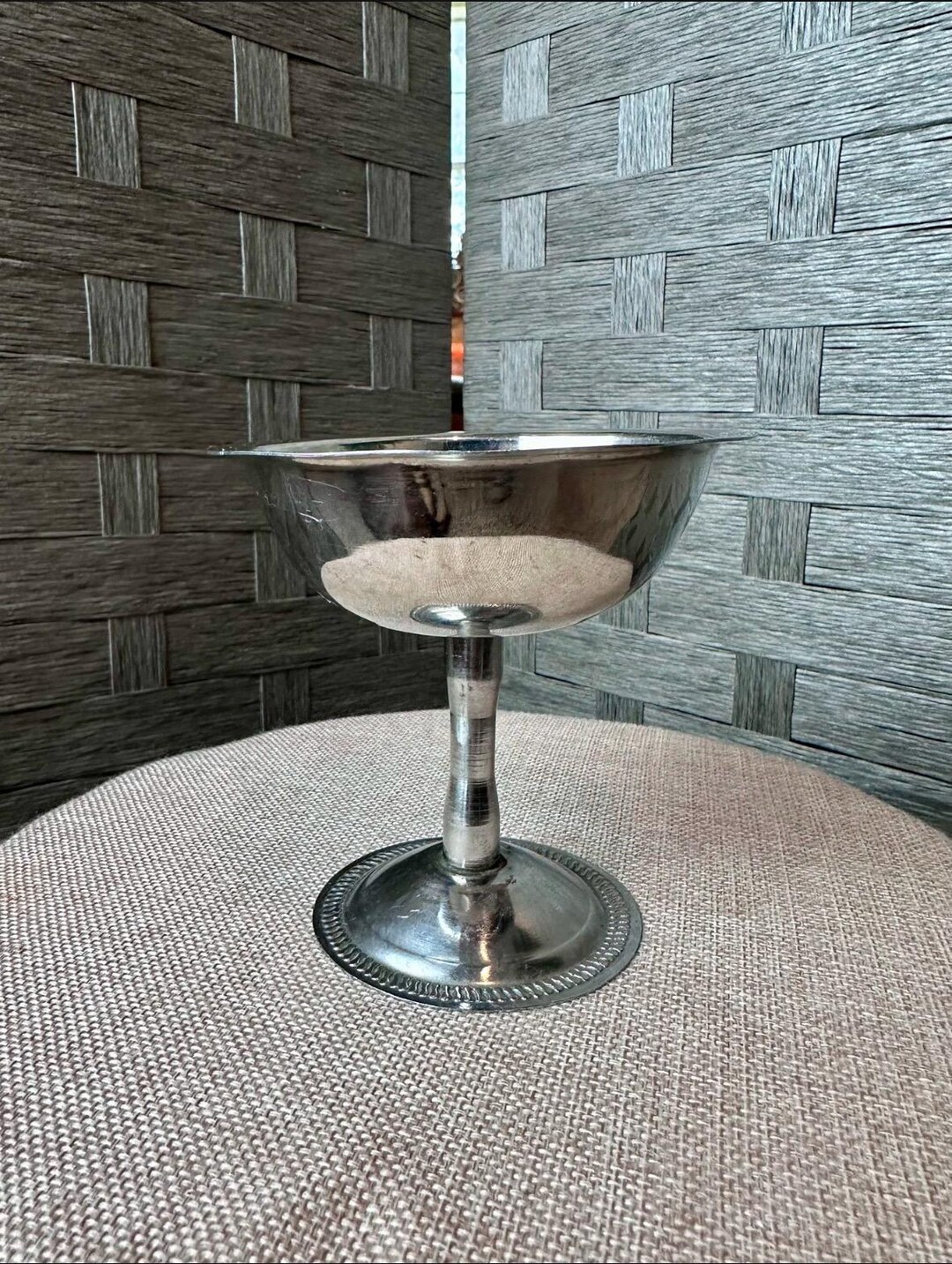6 coupes a dessert / glace / motta italia inox 18/10 / vintage - Arts de la table