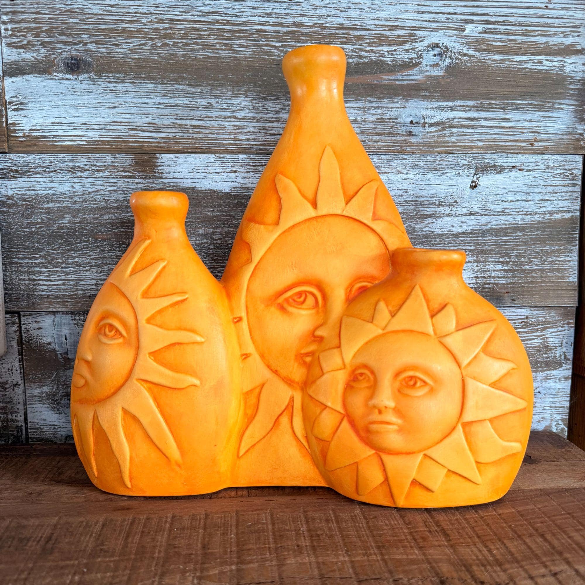 Vintage Mexican Ceramic Sun - Etsy