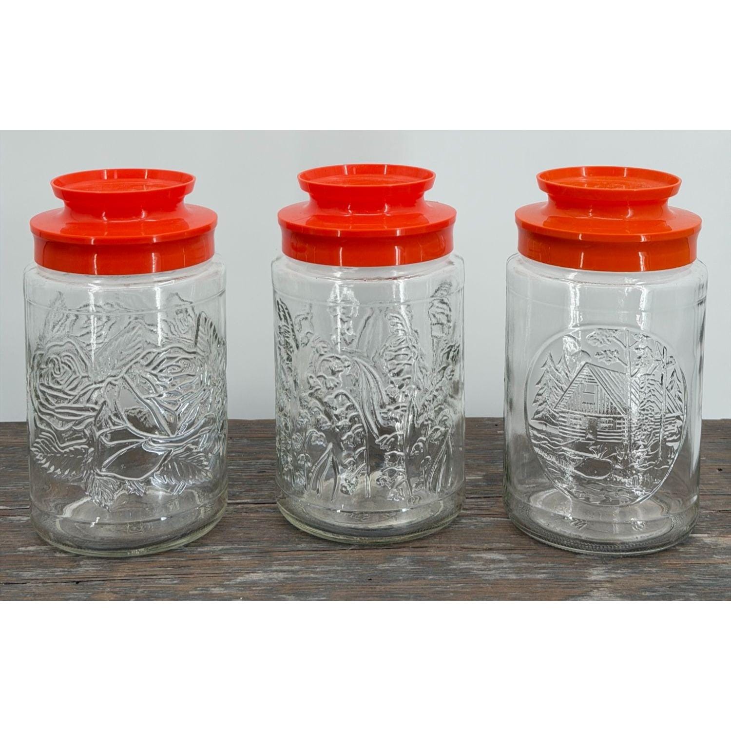 Anchor hocking glass jar - Etsy 日本