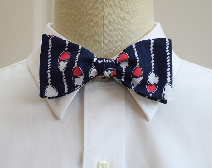 Bow Tie, navy, pink, white, Fathers Day gift, wedding bow tie, groom bow tie, groomsmen gift, nautical bow tie, sailing, prom/formals