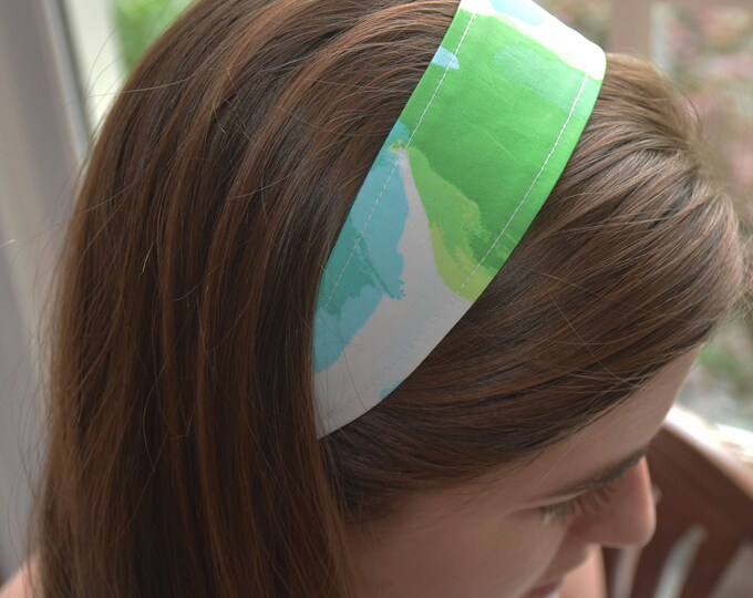 Girl's/woman's headband, hairband, wedding accessory, toddler headband, print headband, elastic back headband, fabric headband,