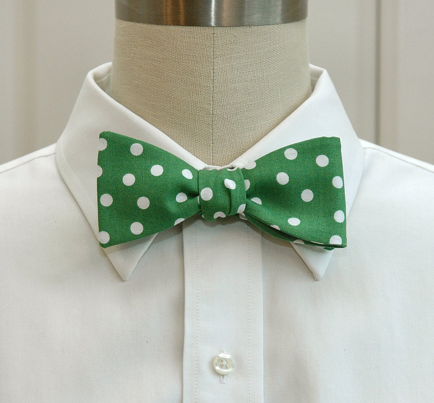 Emerald Kelly Green Bow Tie & Matching Suspenders Set Wedding Prom Teens Adult 