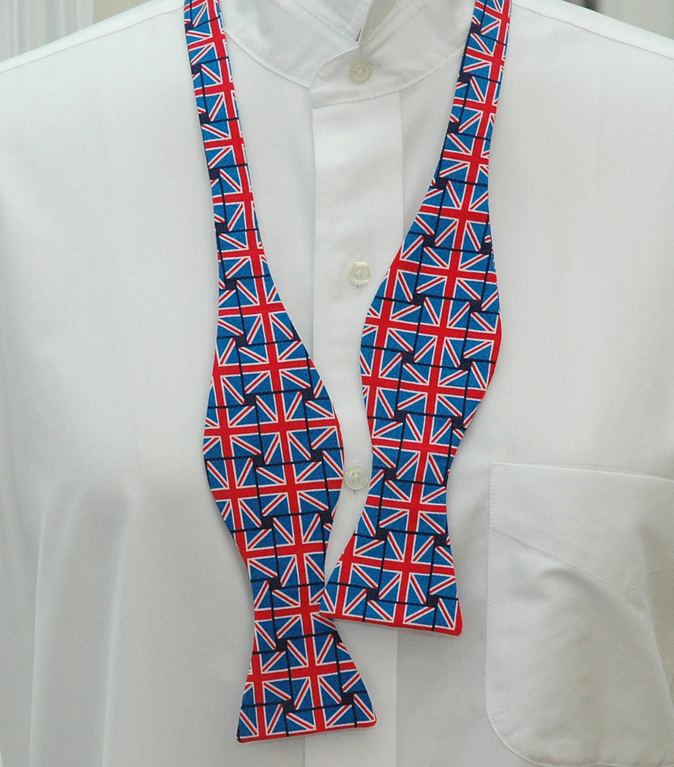 union flag bow tie
