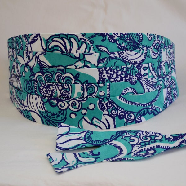 cummerbund and tie