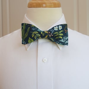 Rifle Paper Co. Floral Bow Tie: Amalfi Herb Garden Wedding Style