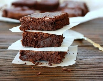 Brownie de doble chocolate La mejor receta