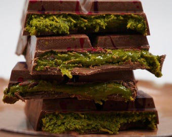 Chocolate con pistacho de Dubái: Un capricho de Oriente Medio
