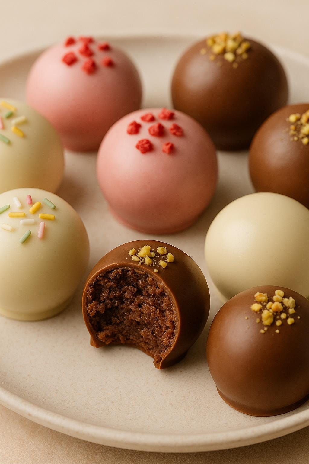 55 Palline Di Schiuma Colorate Per Decorazione Torte - Idee Fai Da Te Per Compleanni, Matrimoni E Feste - Non Commestibili