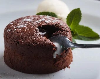 Receta de pastel de mochi de chocolate y avellanas (Descargar)