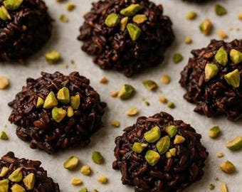 Coconut Pistachio Dark Chocolate Recipe (Download)