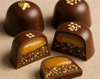 Receta de chocolate con caramelo y miso: fusión dulce-salada (Descargar)