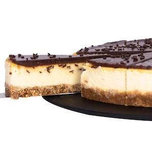 Chocolate Cheesecake Bars Recipe: Buttery Cookie Crust (Digital Download)
