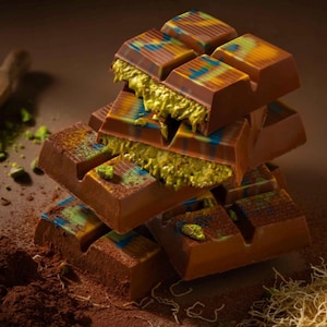 Dubai Pistachio Chocolate: Middle Eastern Treat