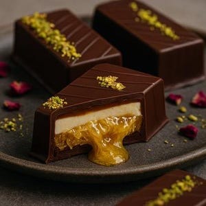 Beste recept voor Dubai Kadayif Künefe-chocoladerepen