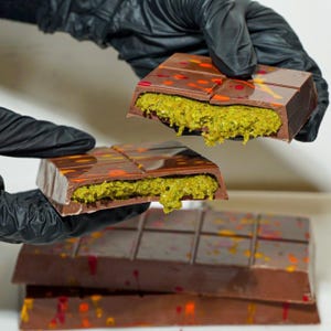 Dubai Pistachio Chocolate Recipe: Kataifi & Cocoa Butter (PDF Download)