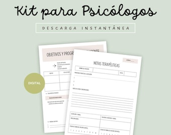 Forms Kit for Psychologists – Patient History, Notes, and Follow-up