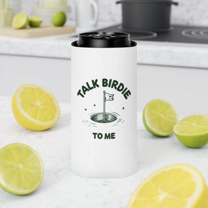 Enfriador de latas de golf: portabebidas térmico para golfistas, regalo para amantes del golf, regalo para el Día del Padre, premio para torneos de golf, accesorios de golf