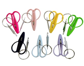 Scissors and Needle Threader: For Needlepoint, Cross Stitch, and Embroidery