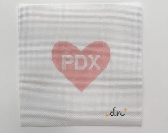Personalisierte Anfänger Nadelspitze Herz: 13 Mesh Nadelspitze