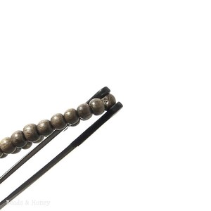 Graywood, Natural Wood Beads, Round, Smooth, 4mm 5mm, Small, 16 Inch Strand ID 1388 image 4