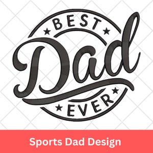 Diseño de papá deportista: regalo para el Día del Padre, para él, aficionado al fútbol, béisbol y baloncesto. Archivo digital para camisetas, tazas y manualidades con Cricut.