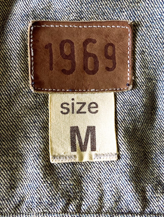 Jean Jacket Vintage GAP 1969 Western - Made in It… - image 5