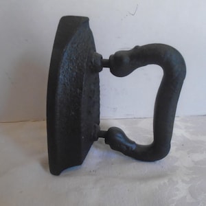 Sad Iron, Cast Iron, Black Iron, Door Stop