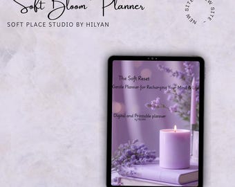 Digital Mental Health Reset Journal for Women 20 pages Digital SelfCare and Reflection Planner PDF