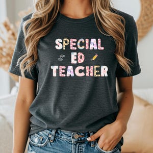 Special Ed Teacher Tee: Unisex Jersey Short Sleeve Shirt