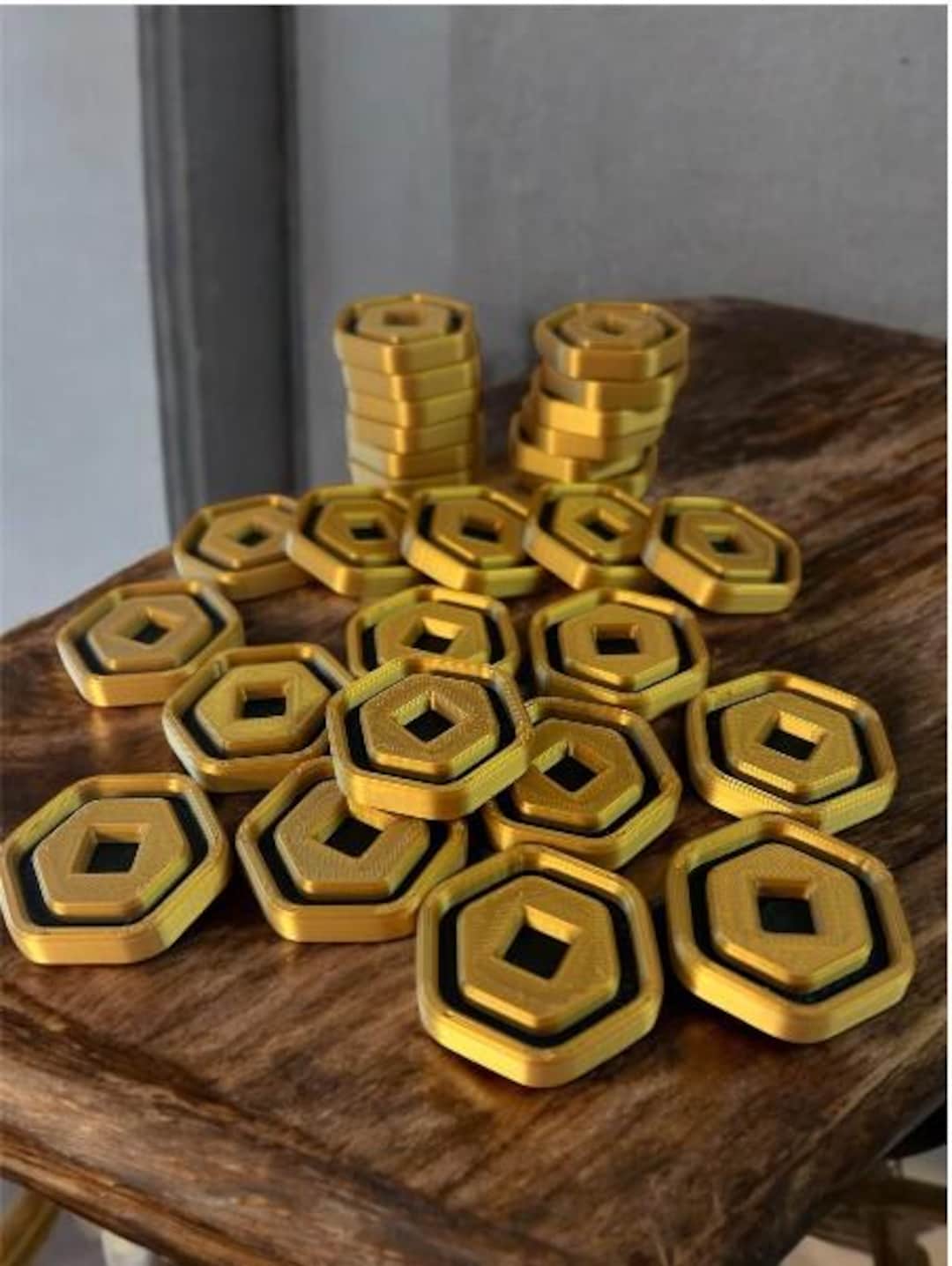 Robux Roblox Coins - 3D Printed Robux Coins - Robux Replica Party ...