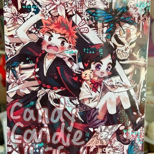 Ichigo & Rukia Bleach small print