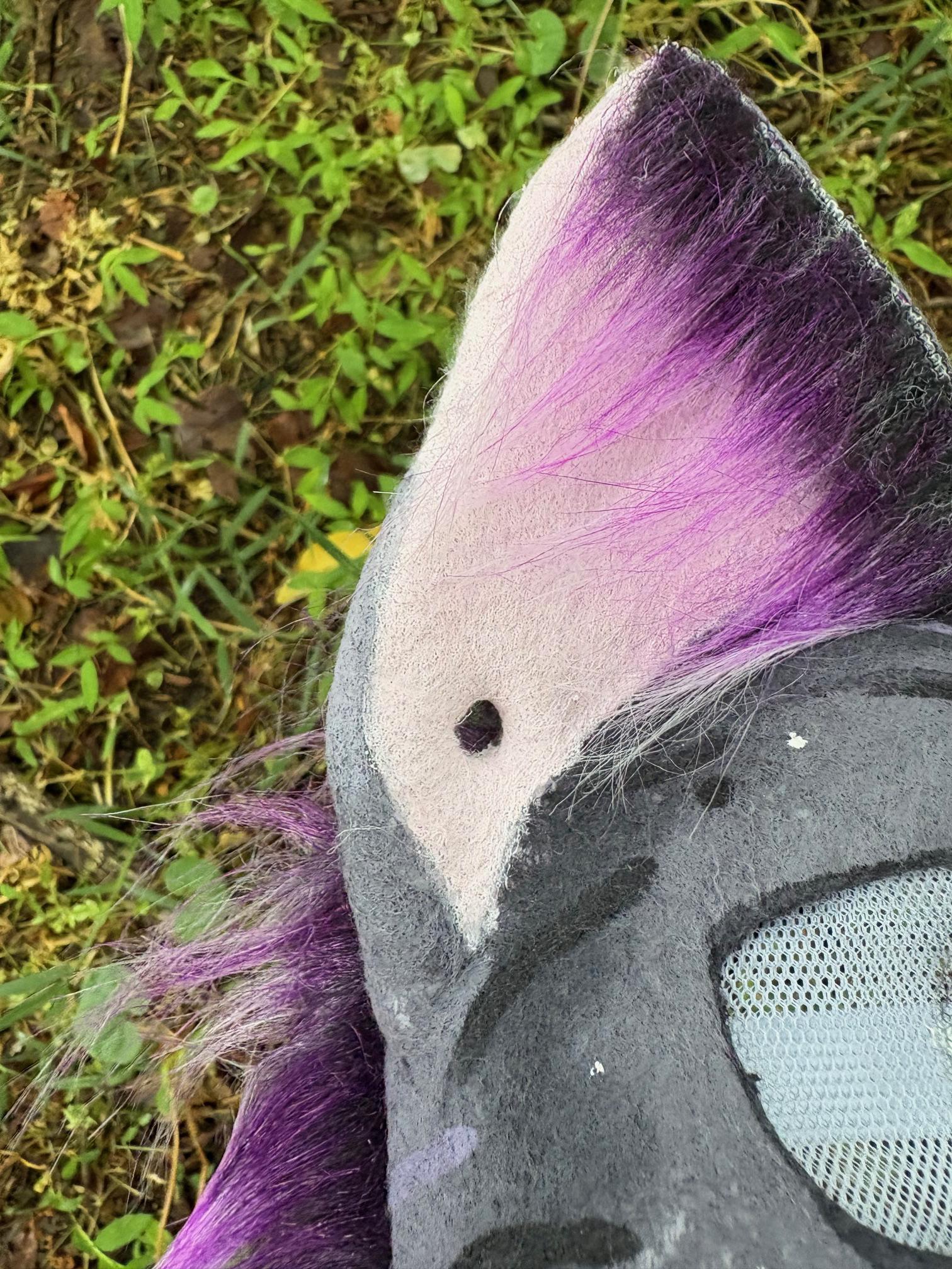 Otherhearted Cat Therian Mask || Star Eyes || Purple Cat || Quadrobics Otherkin ...