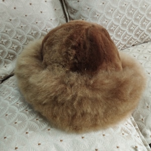 Baby Alpaca Fur Hat Extra Fine So Soft Unisex Fine Handmade Art Peru Warm Hat, Winter Hat Russian hat