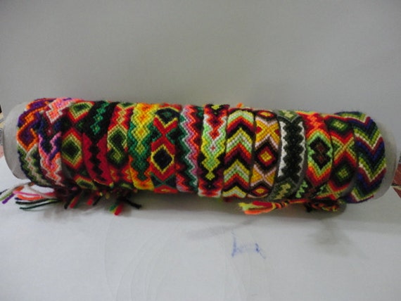 wool friendship bracelets