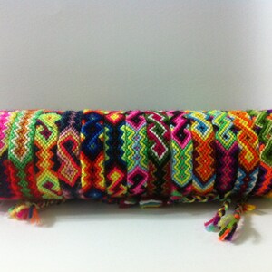 Peruvian Wool Friendship Bracelet x5 x10 x15 x20 x25 Handmade Ethnic Mixed Models New Folck Art Peru image 10