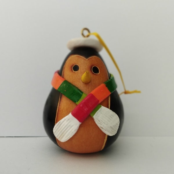 Peruvian Gourd Ornament Christmas Tree Extra Fine 100% Handmade Folck Art Peru  New Choose your Ornament ***Perfect gift for Christmas***
