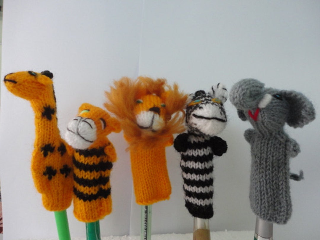 5 marionnettes à doigt péruviennes en laine animaux de la jungle à  collectionner fait main Nouveau Pérou Cadeau éducatif pour vos enfants -   France
