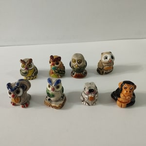 Mini 1 Peruvian Ceramic Animal Clay  Handpainted Handmade Miniature Figurine Animal New Art Peru *Choose your mini animal Collectibles