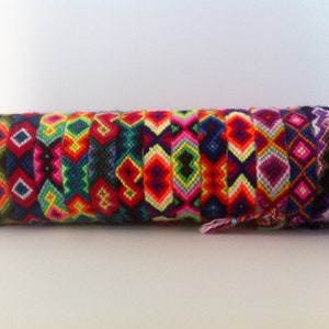 Peruvian Wool Friendship Bracelet x5 x10 x15 x20 x25 Handmade Ethnic Mixed Models New Folck Art Peru image 9