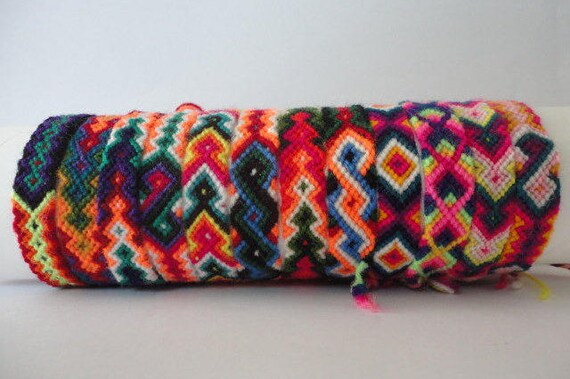 wool friendship bracelets