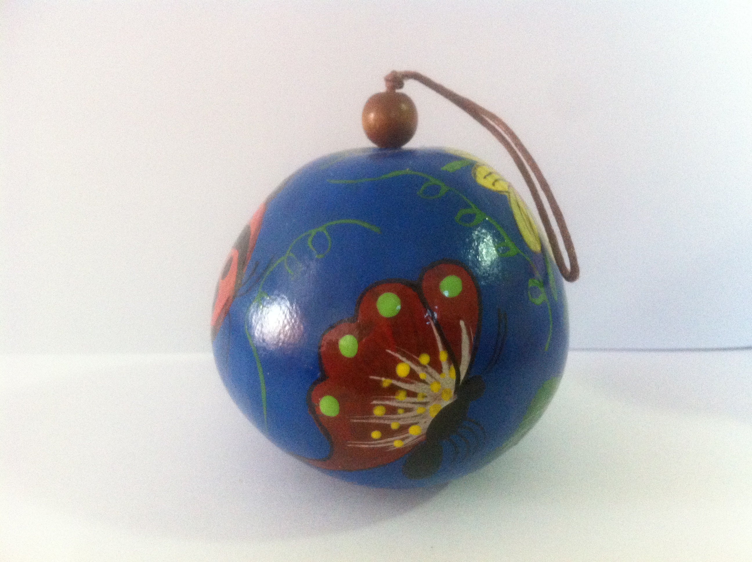 Peruvian Gourd Ornament Christmas Tree Fine Handmade Etsy