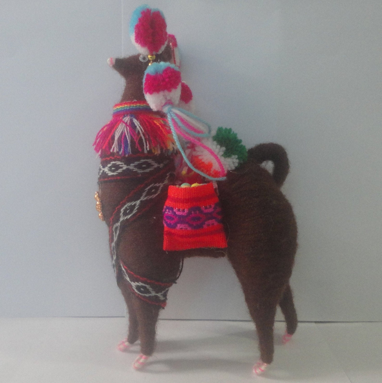Peruvian Llama 7 Collectable Handmade New Art Peru Etsy