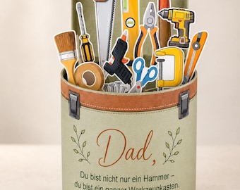 duplo Father's Day banner template for printing | Birthday gift | Download | Printable template | Small gift | Party favor | Dad & Grandpa