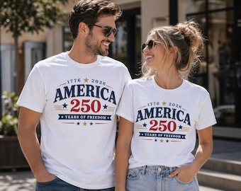 250th Anniversary USA PNG 2026, 250 Years of America Patriotic Shirt Design, 4th of July Sublimation Graph