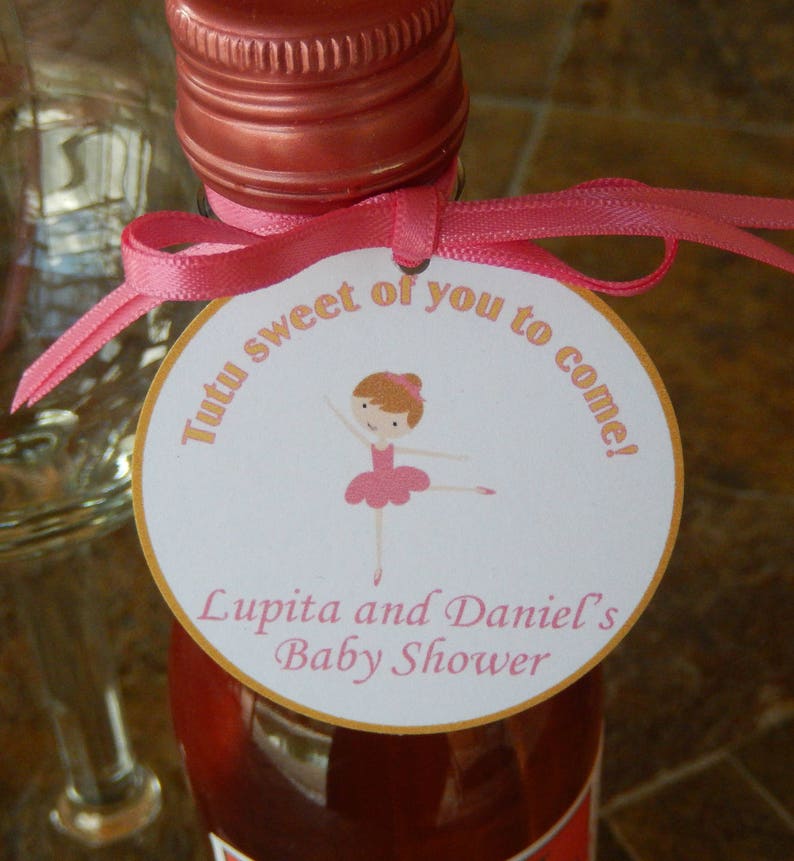 50 Baby Shower Thank You Custom 2 Favor Tags Tutu Etsy