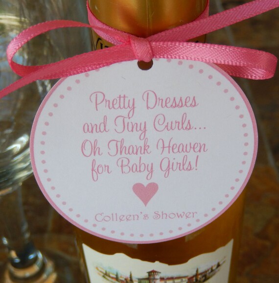 50 Baby Girl Shower Custom 2 Favor Tags For Your Etsy