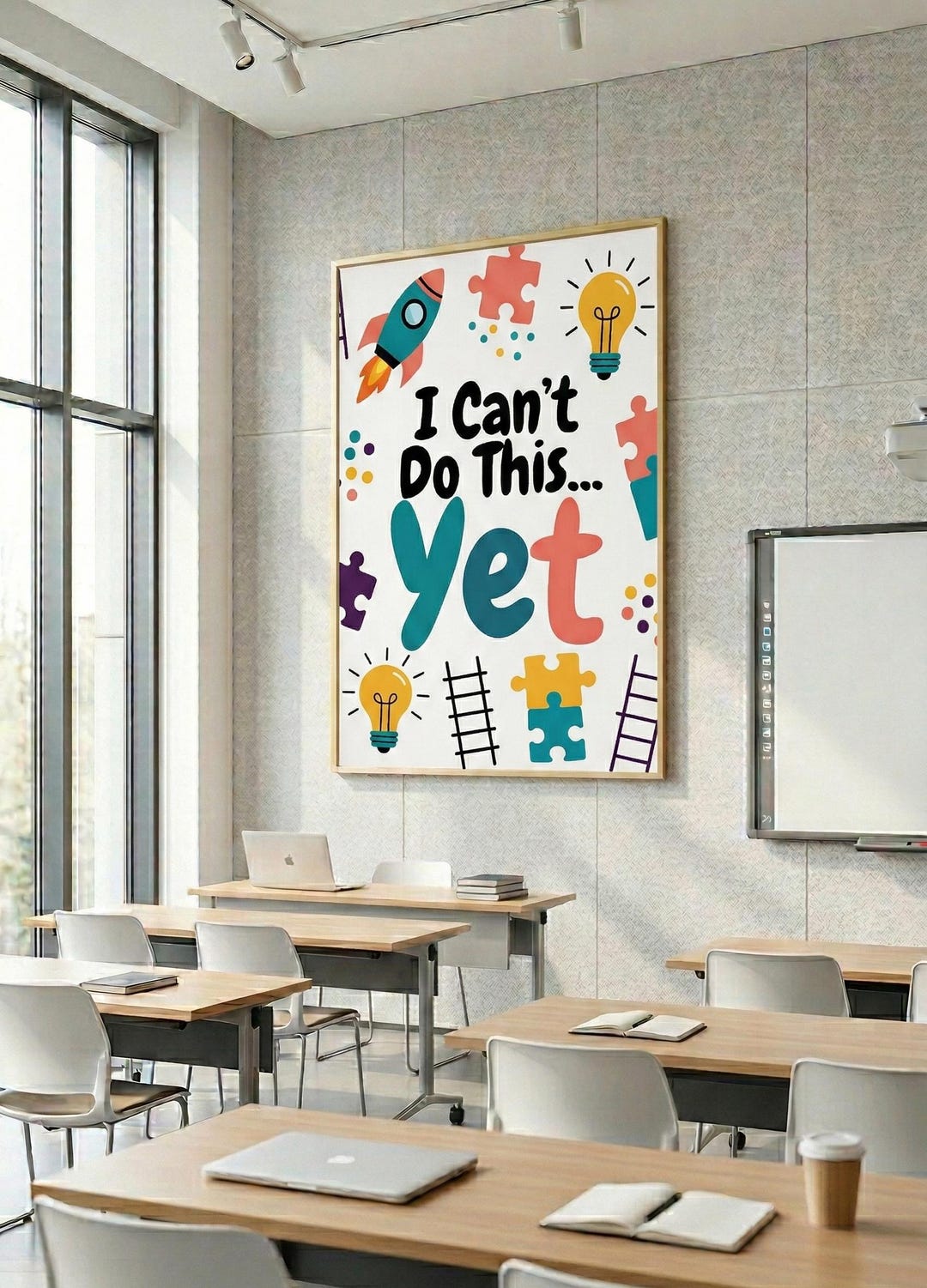 Growth Mindset Posters for Students | Motivational Classroom Decor