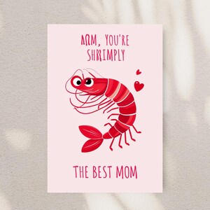 Biglietto d'auguri divertente per la festa della mamma, stampabile, semplicemente il migliore, festa della mamma