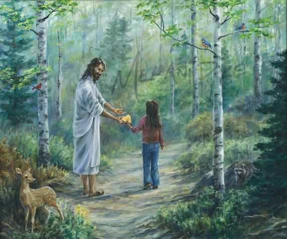 Jesus painting, Beautiful girl painting, A dance with Jesus